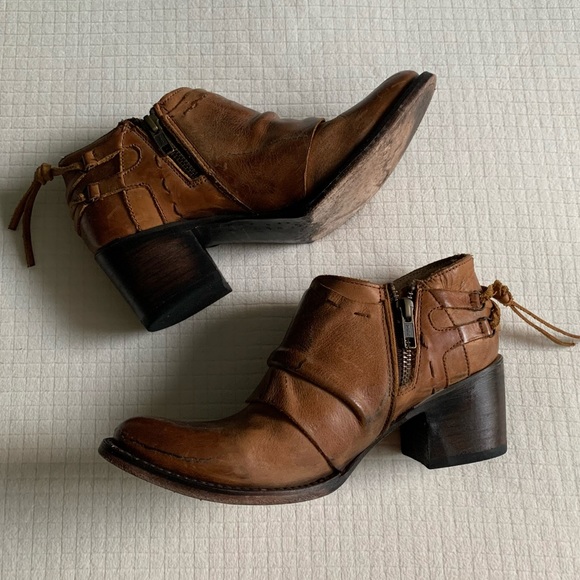 Freebird tan leather boots - Picture 9 of 14